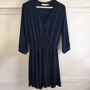 Lush navy dress